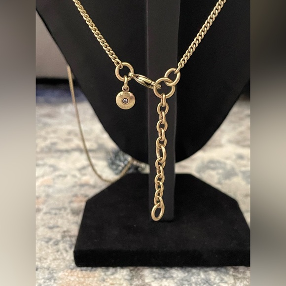 J Crew Sparkle Tassel Pendant Necklace - Picture 11 of 13